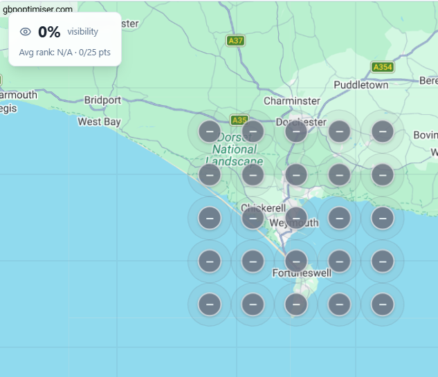 gutter cleaners weymouth before gbp optimisation